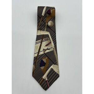 Woodward‎ Golf Neck Tie  60in x 4in